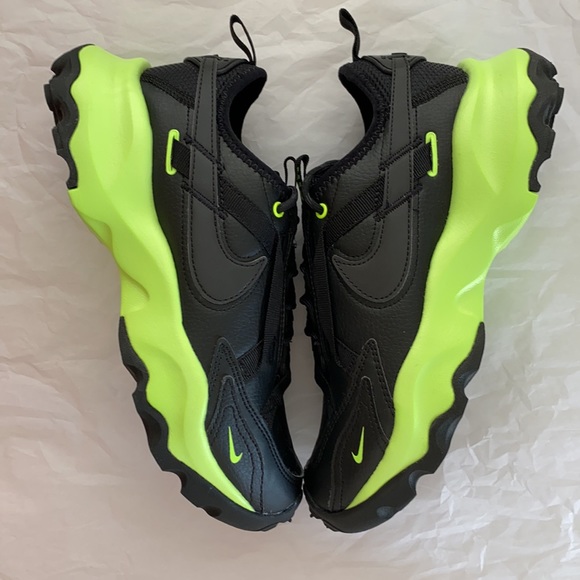 New Nike TC 7900 black leather sneakers - Picture 10 of 11
